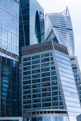 Fototapeta premium City of Capitals. Moscow International Business Center