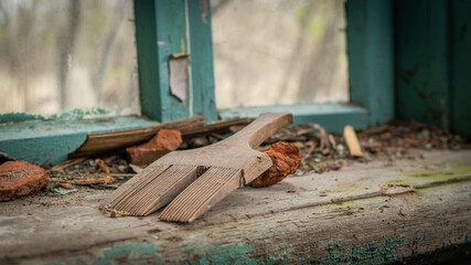 Abandoned village in Russia