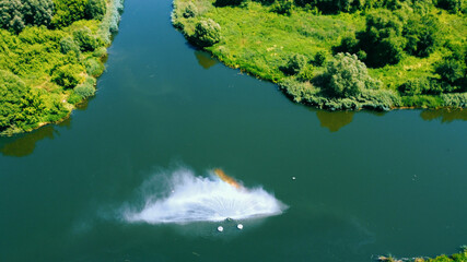 Tsna river embankment in tambov