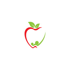Apple vector illustration design