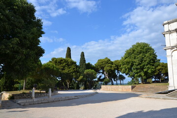 Square in front of the Church of St. Euphemia in Rovinj