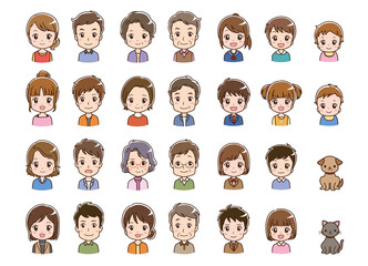 Family variation illustration