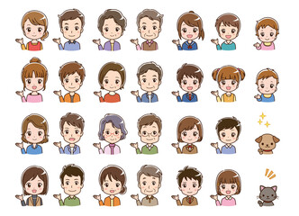 Family variation illustration