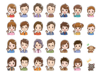 Family variation illustration