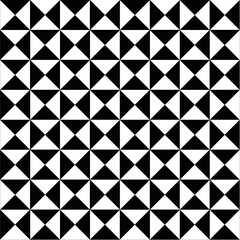 Seamless geometric pattern with triangles