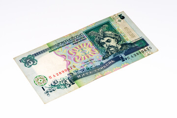 European currancy banknote