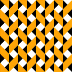 Seamless geometric pattern with triangles