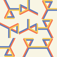 Geometric Abstract Vector Elements Design