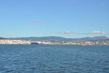 view of the sea from the sea