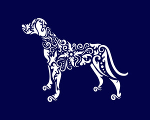 Dog Ornament logo design 