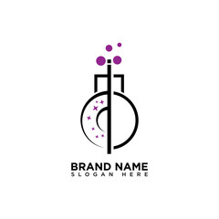 Magic Lab Logo Design Template