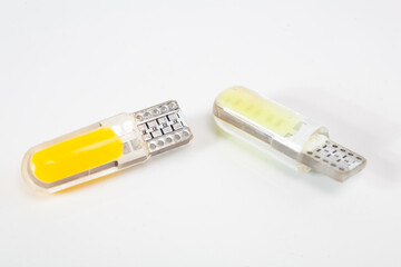 Light bulbs for car lamps.