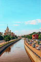 Beautiful view on one of the @Seven Sisters@ and Yauza river