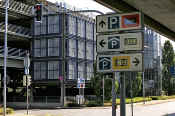 street sign in germany
