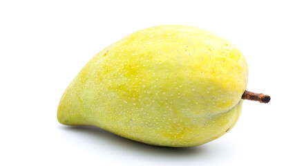 mango fresh tropical fruit isolated on white