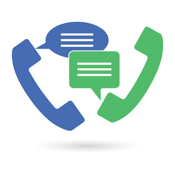 Phone icon vector. Call center, device gadget, telephone contact