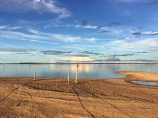 Kariba lake and sky