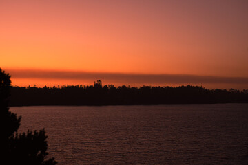 Naklejka premium en los lagos 