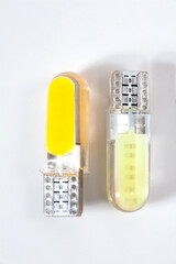 Light bulbs for car lamps.