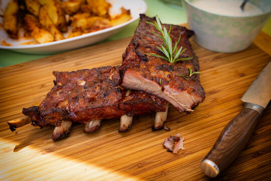 Gegrillte Ripperl