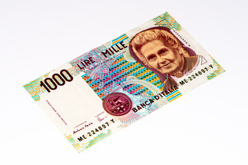 European currancy banknote