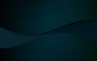 Abstract dark vector background, flow shadow wave for design brochure, website, flyer.