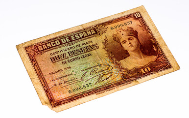 European currancy banknote