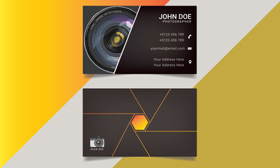 Creative Photography Business Card