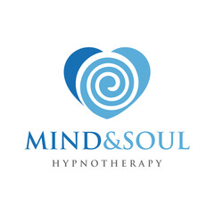 Psychology Logo. Hypnotherapy Logo Design Vector