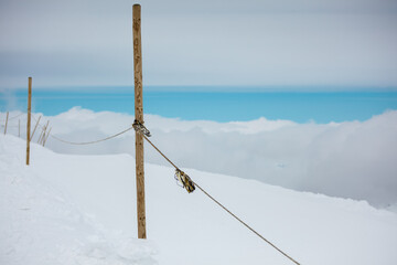 Mountain view of Clouds