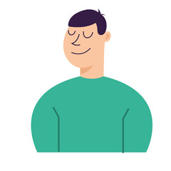 Isolated avatar man vector design