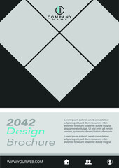 Abstract minimal geometric shapes. design for business annual report book cover brochure flyer poster