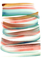 Art lines abstract watercolor. Watercolor brush texture. Beautiful hand-drawn texture.