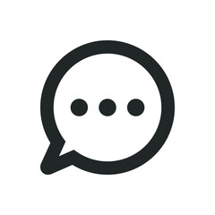Bubble chat icon