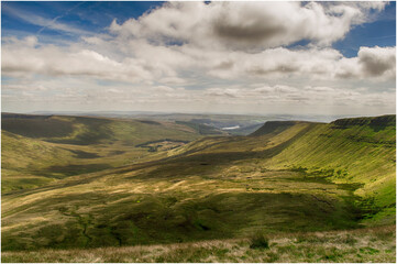 Pen y fan mountain in Wales