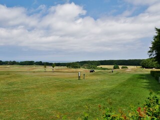 Golfplatz vor Lohme auf Rügen