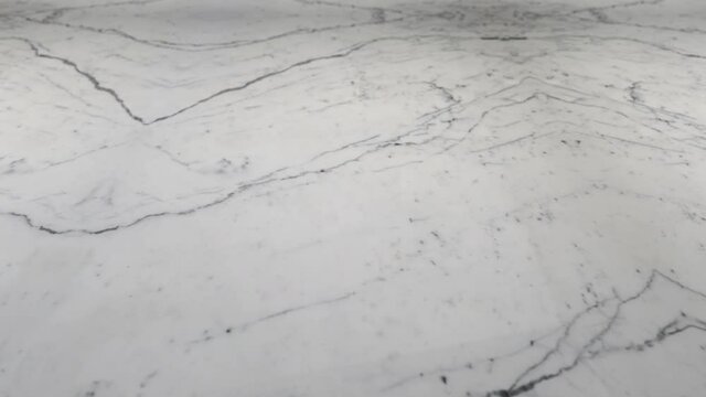 White Carrara Marble Texture Abstract Background With Grey Pattern And Streaks. - tracking shot