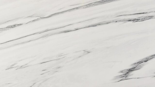 White Grey Marble Texture For Background With Natural Pattern. - panning shot
