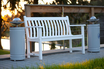 bench in a park