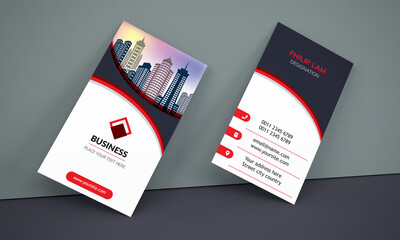 Creative business card design template