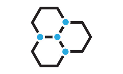 Chemistry formula icon. vector graphics designs