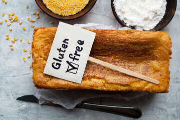 Gluten-free corn bread and 