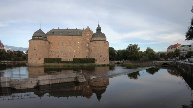 &Ouml;rebro Castle is a medieval castle fortification in &Ouml;rebro, Sweden. It lies on an island in river Svart&aring;n and it&rsquo;s one of the most famous castles in Sweden.