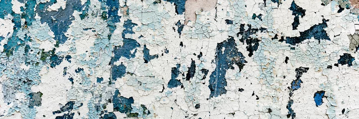 Papier Peint photo Autocollant Vieux mur texturé sale Texture d& 39 un mur de béton avec des fissures et des rayures qui peuvent être utilisées comme arrière-plan