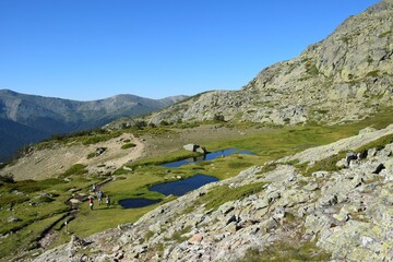 lagunas de la montaña
