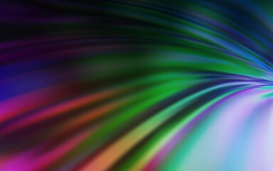 Obraz premium Dark Multicolor vector abstract layout. A completely new colored illustration in blur style. New style for your business design.