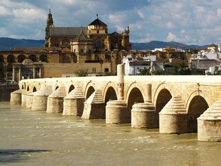 GREAT MOSQUE IN CORDOBA, ANDALUSIA, SPAIN. 
ISLAMIC ART