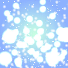 abstract soft blue colorful bokeh background. beautiful vector