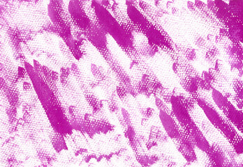 Watercolor background hand drawn purple stain on white and paper texture