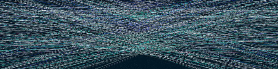 Marine Blue color Crossing lines generativeart style colorful illustration